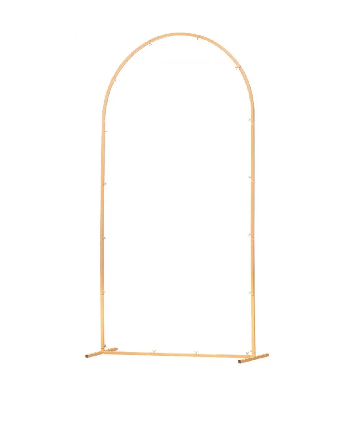 Gold Arched Backdrop Frame rental example
