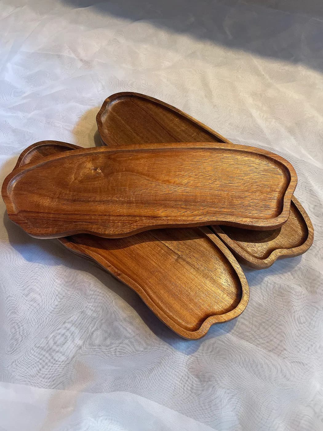 Wood Serving Trays rental example